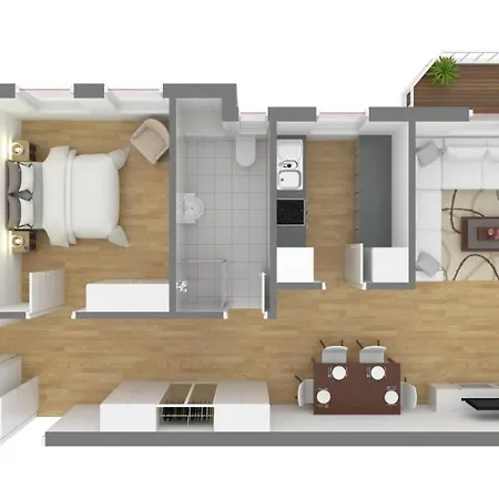 Wohnpark Strandstrasse App 05 Ostseesuite * Wustrow (Fischland)